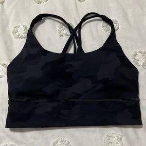 lululemon energy longline sports bra size 6